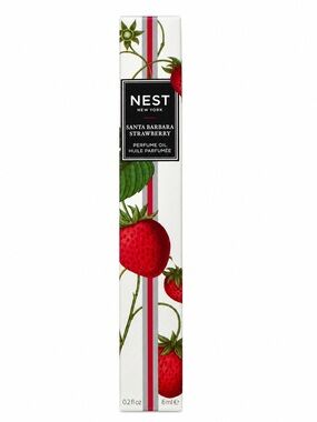 NEST Fragrances Santa Barbara Strawberry Perfume Oil - Red & Green Accents